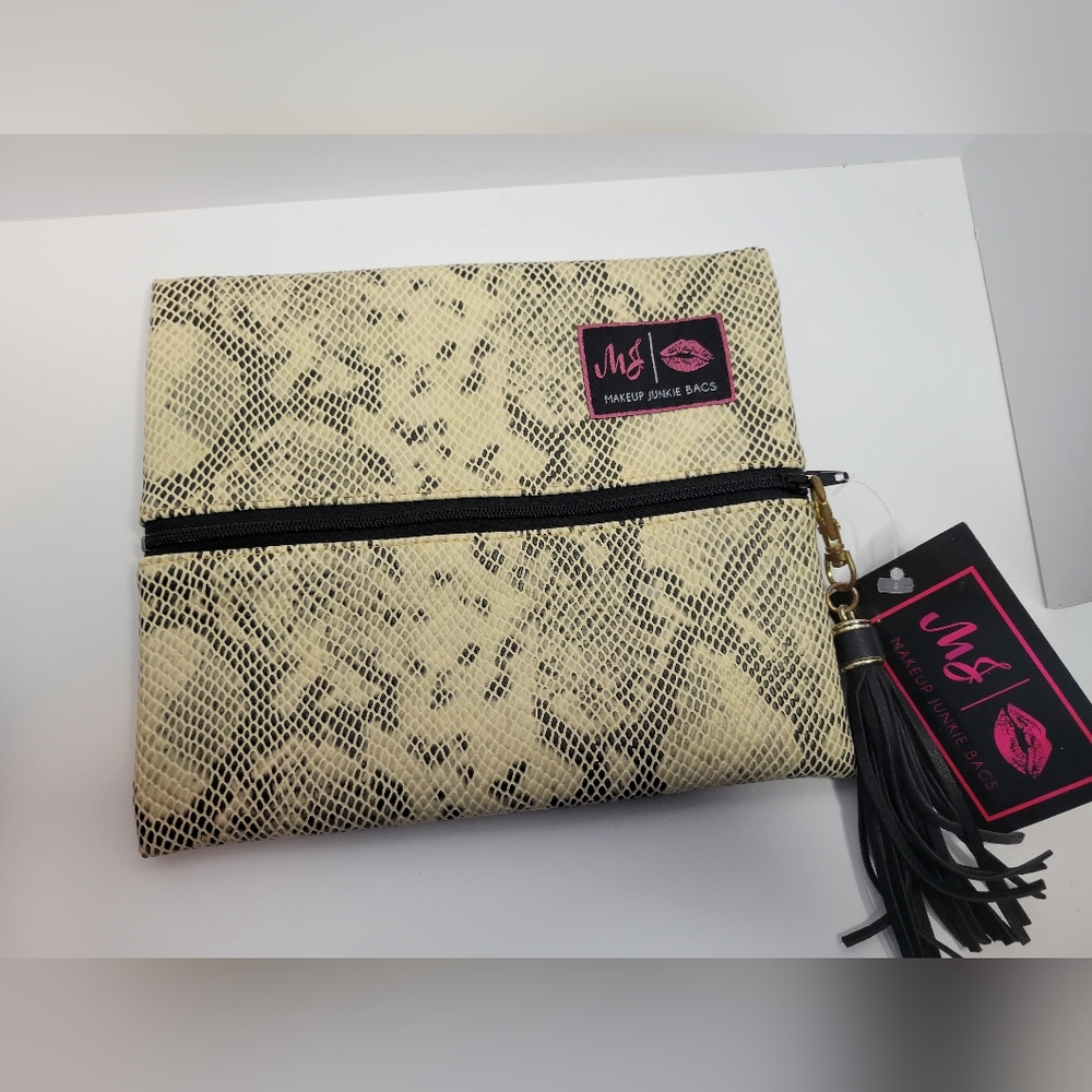 Whitesnake small makeup junkie bag